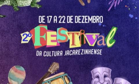 ​Vem aí: 2º Festival da Cultura Jacarezinhense entre os dias 17 a 22 de dezembro