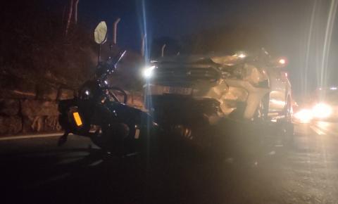 Acidente deixa motoqueiro morto na BR-153 em Jacarezinho