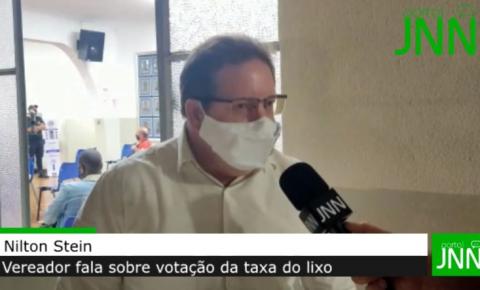 VÍDEO: Nilton Stein comenta implantação da taxa de lixo em Jacarezinho